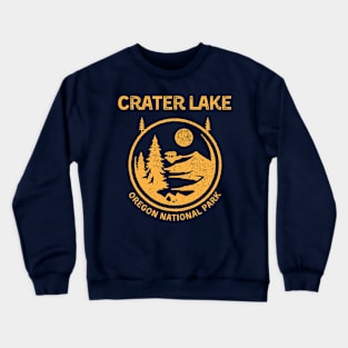 Crater Lake National Park Oregon Crewneck Sweatshirt